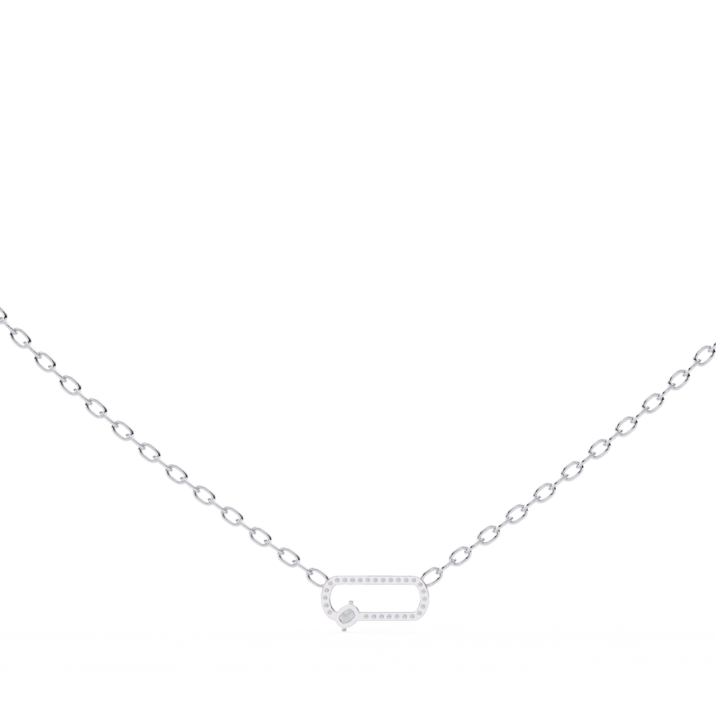 Madeleine Solitaire Pendant