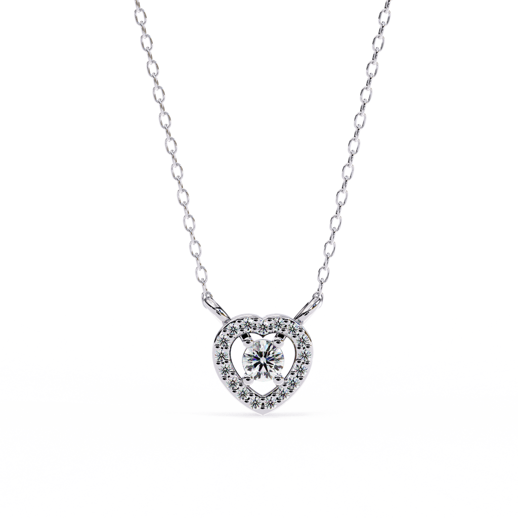 Winter Solitaire Pendant