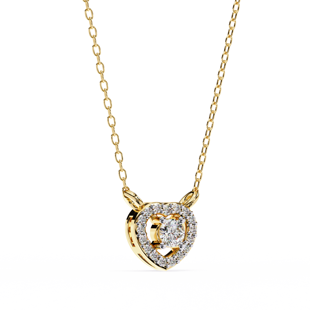 Winter Solitaire Pendant