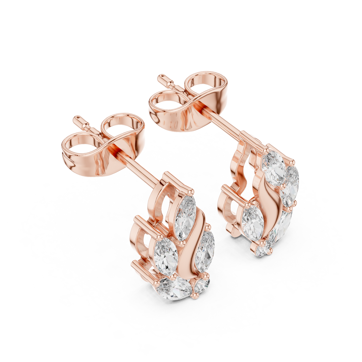 Teagan Diamond Earrings