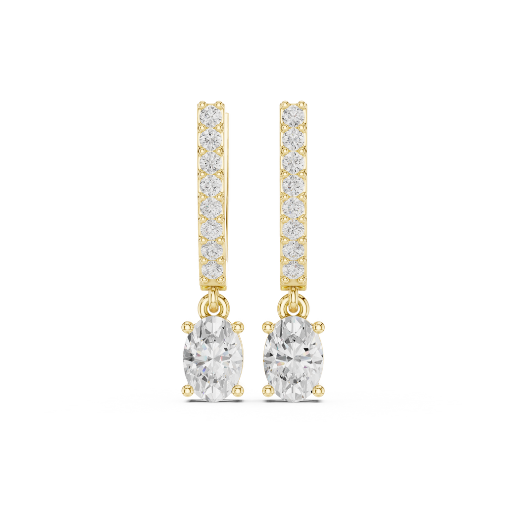 Ayla Solitaire Earrings