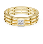 Rhea Princess Solitaire Ring