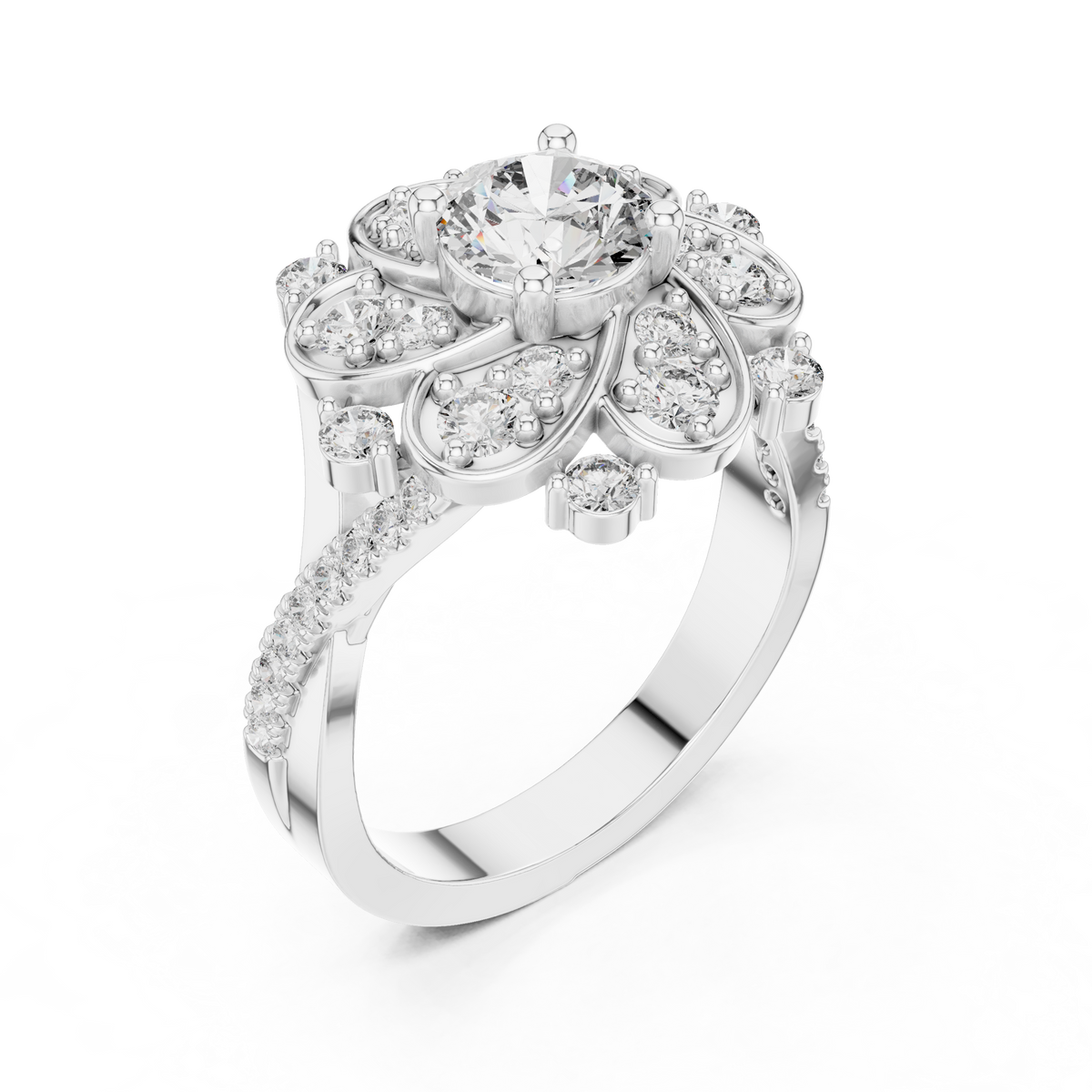 Nevaeh Solitaire Ring