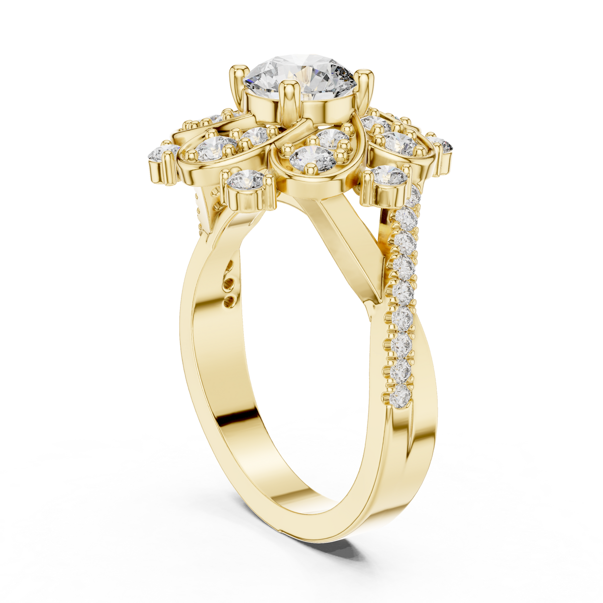 Nevaeh Solitaire Ring