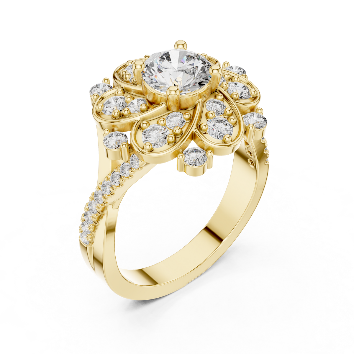 Nevaeh Solitaire Ring
