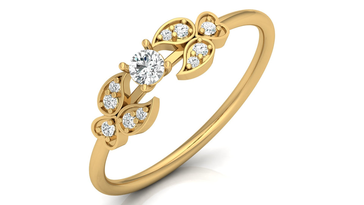 Allegra Solitaire Band
