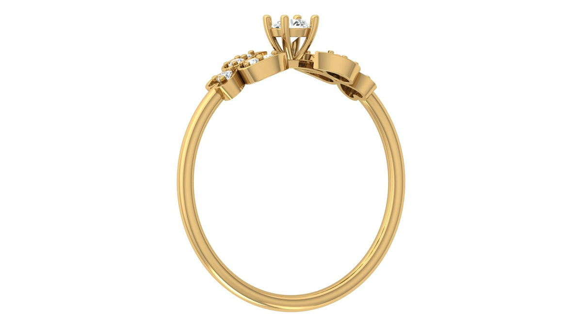 Allegra Solitaire Band