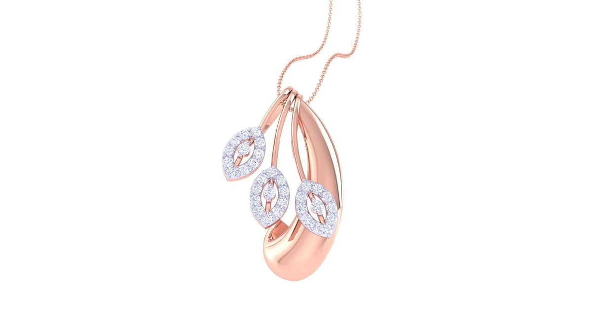 Madelyn Diamond Pendant Set