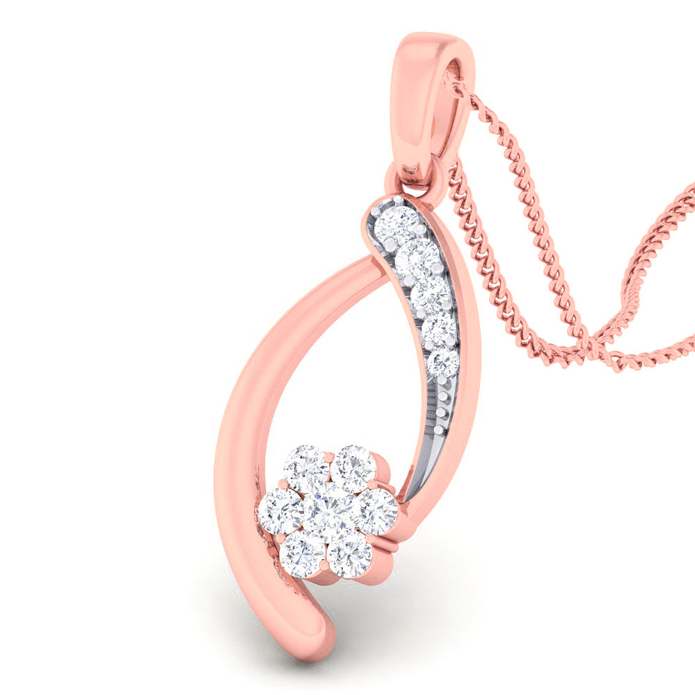 Serenity Diamond Pendant Set