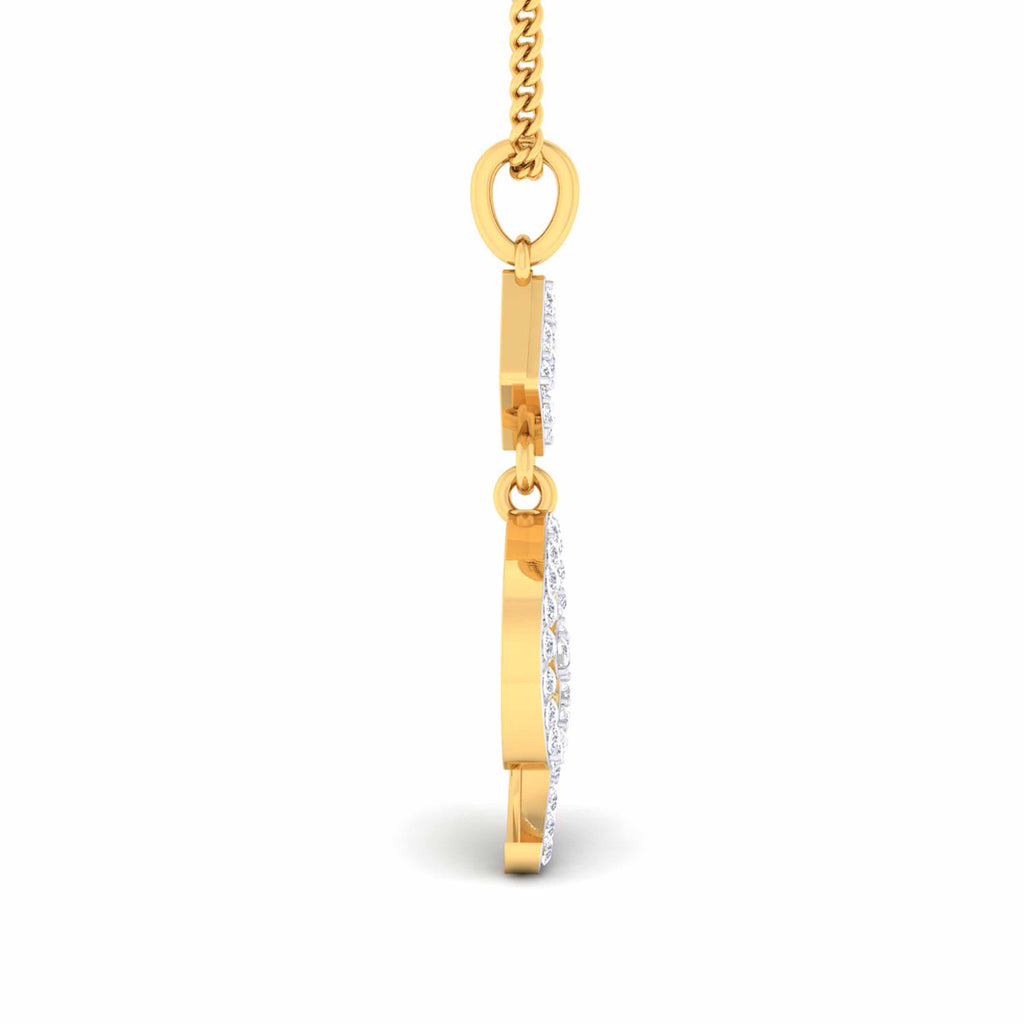 Kaia Diamond Pendant Set