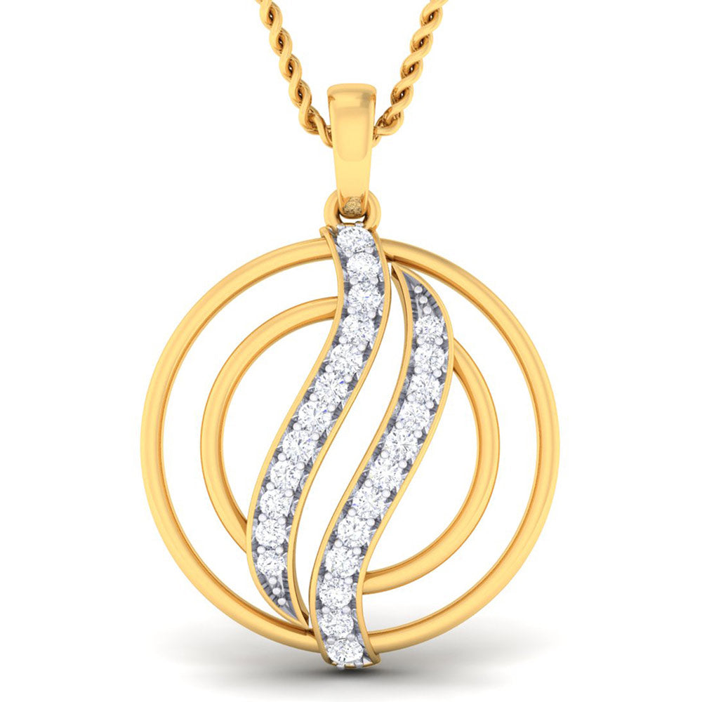 Airis Diamond Pendant Set