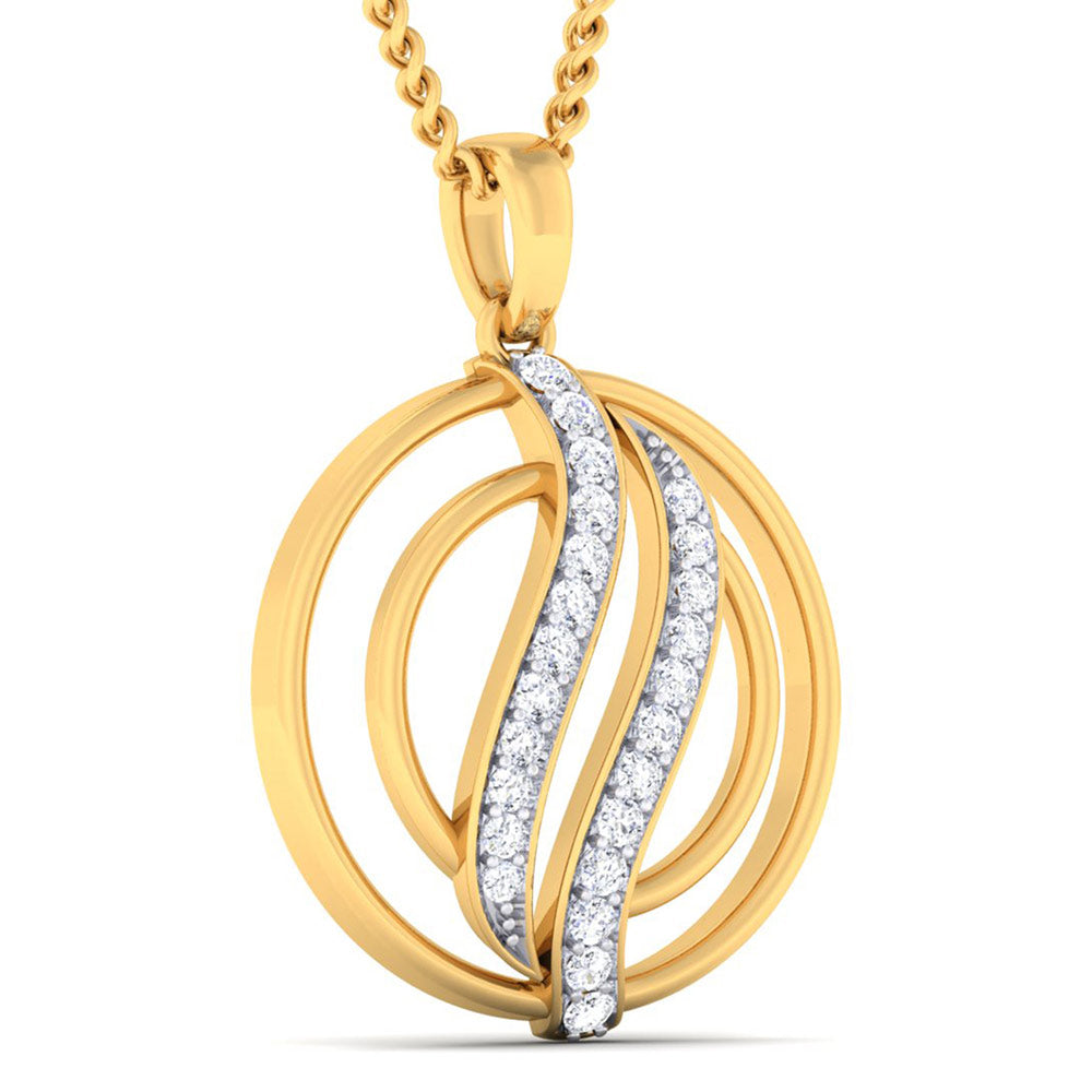 Airis Diamond Pendant Set