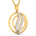 Airis Diamond Pendant Set