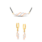 Adeline Diamond Pendant Set