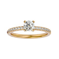 Guadalupe Round Solitaire Ring