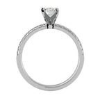 Guadalupe Round Solitaire Ring