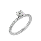 Guadalupe Round Solitaire Ring