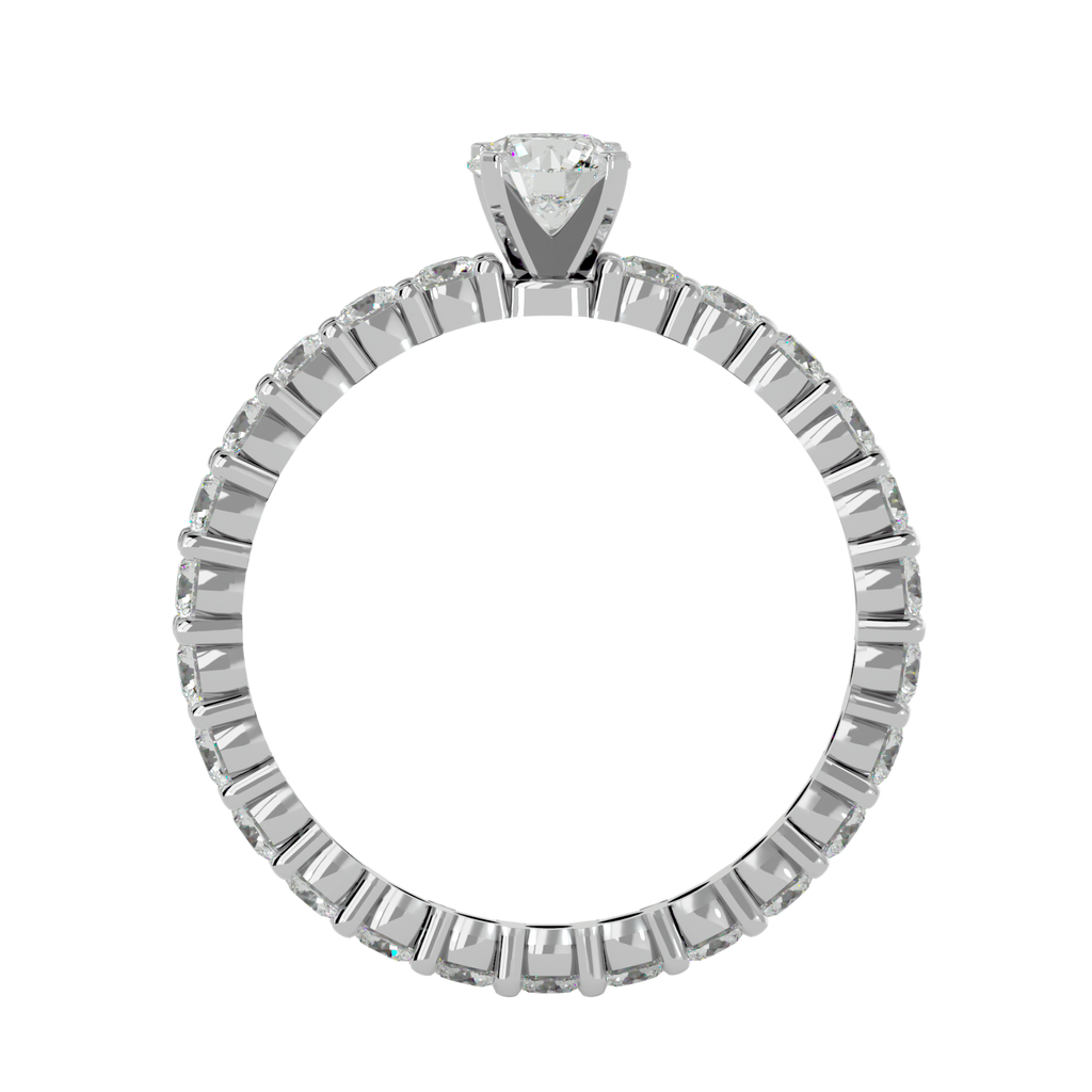 Alisha Round Solitaire Ring