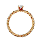 Alisha Round Solitaire Ring