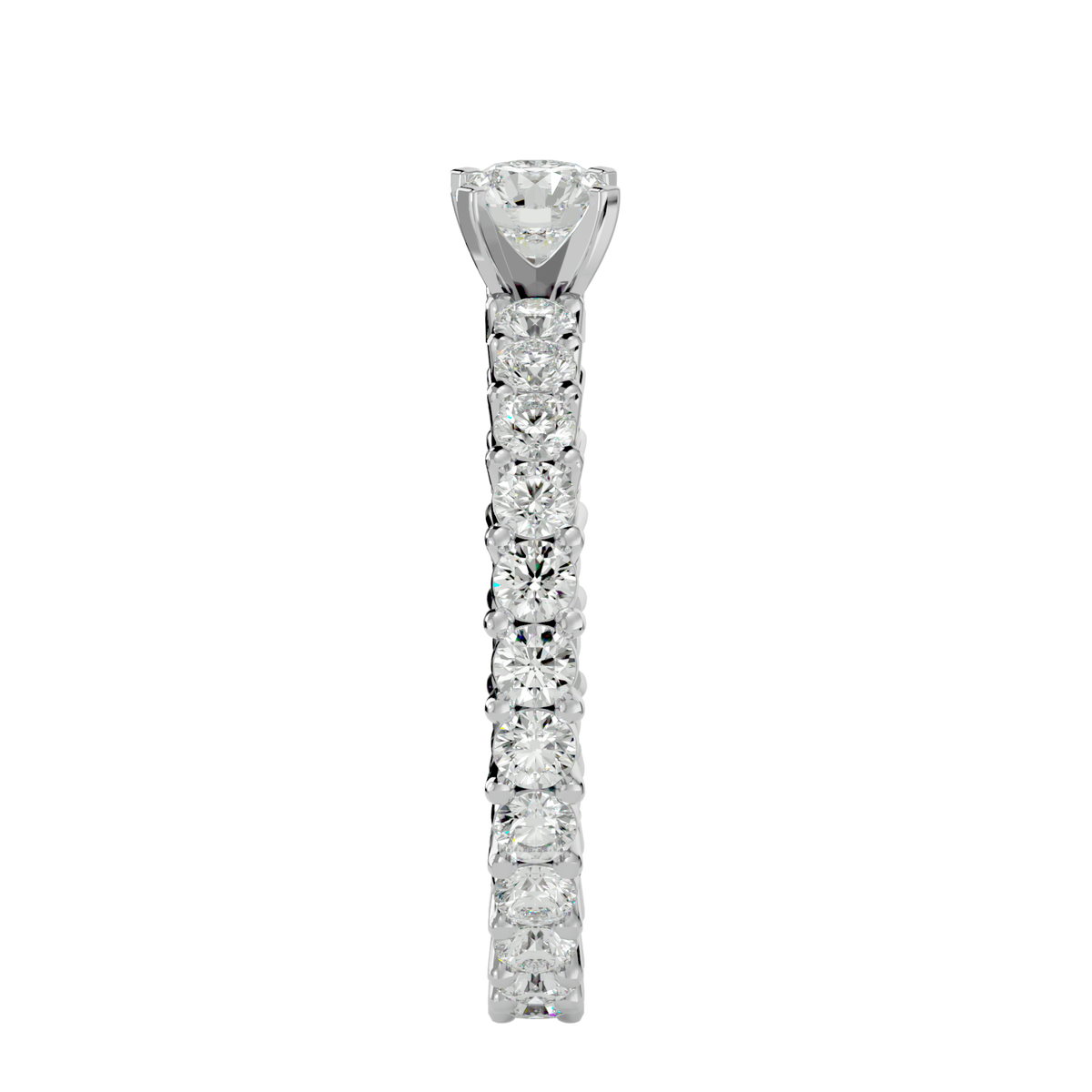 Alisha Round Solitaire Ring