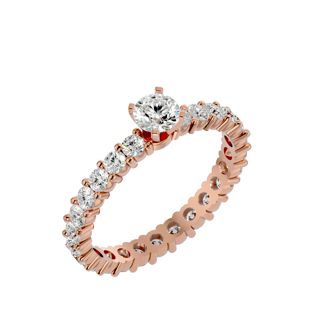 Alisha Round Solitaire Ring