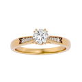Scout Round Solitaire Ring
