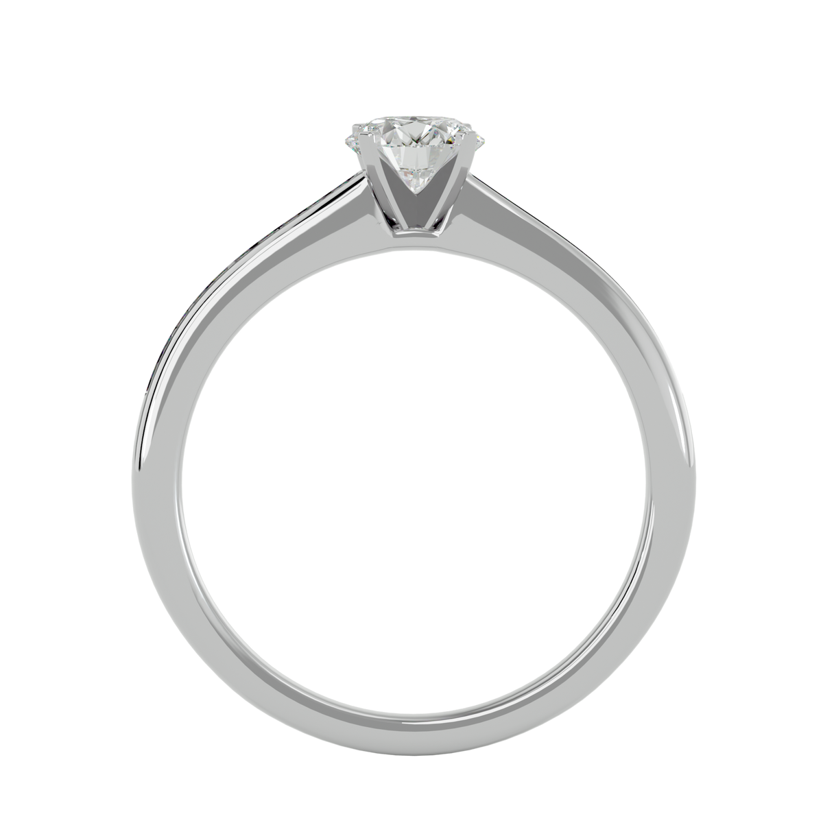 Clarissa Round Solitaire Ring