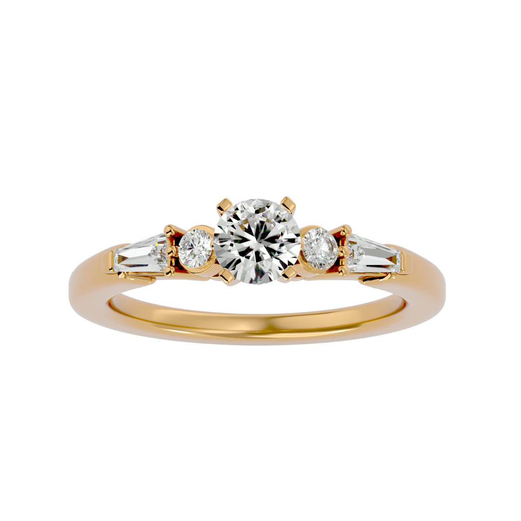 Austyn Round Solitaire Ring