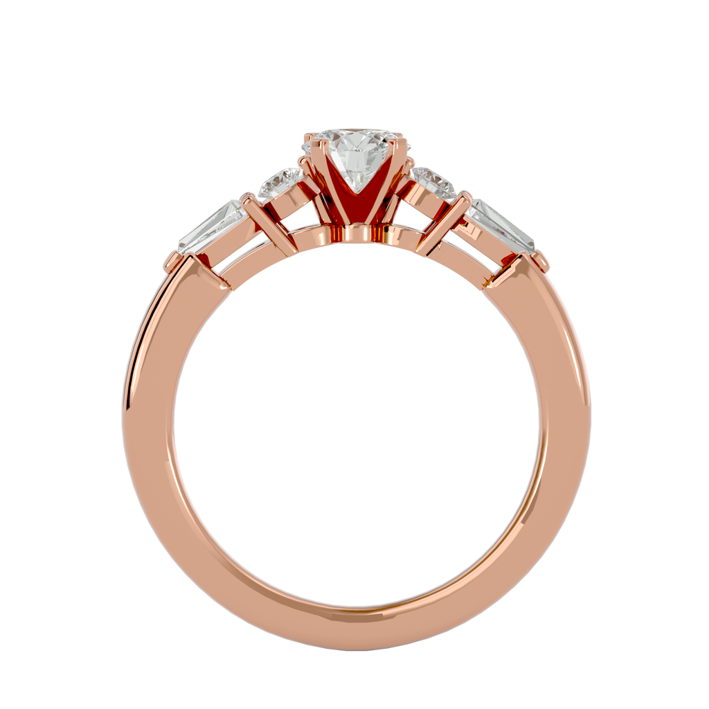 Austyn Round Solitaire Ring
