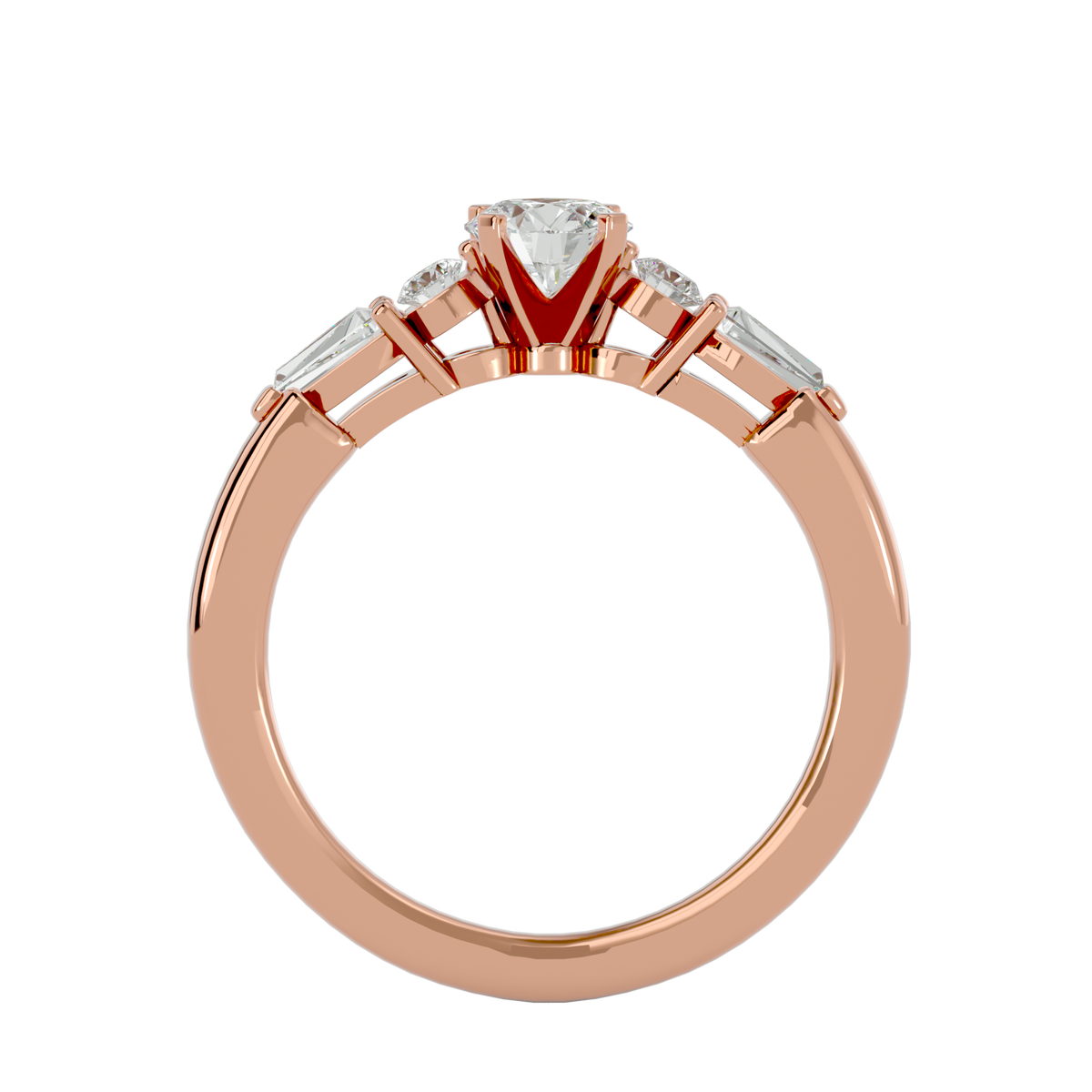 Austyn Round Solitaire Ring