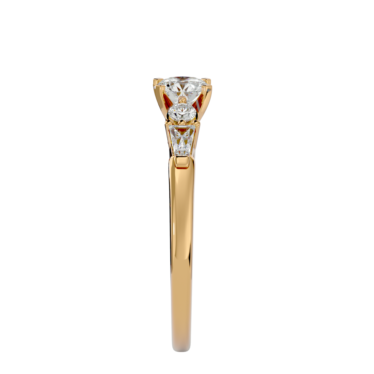 Austyn Round Solitaire Ring