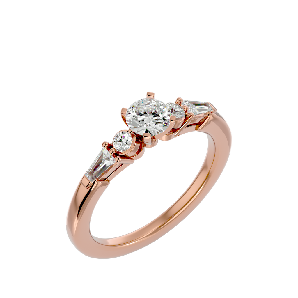 Austyn Round Solitaire Ring
