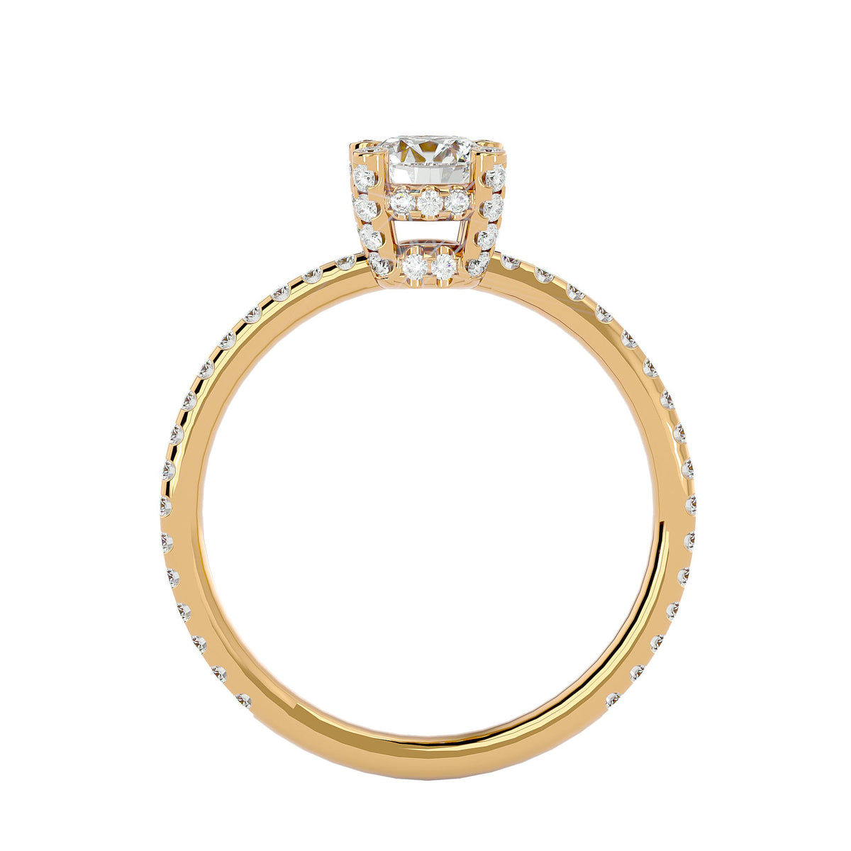Kamryn Round Solitaire Ring