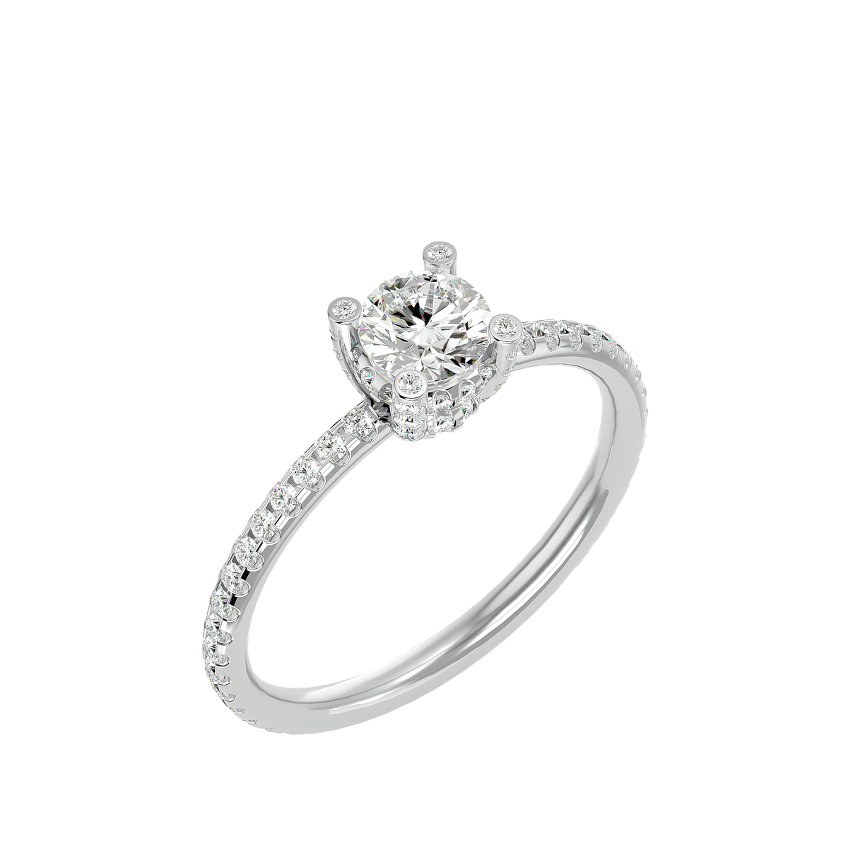 Kamryn Round Solitaire Ring