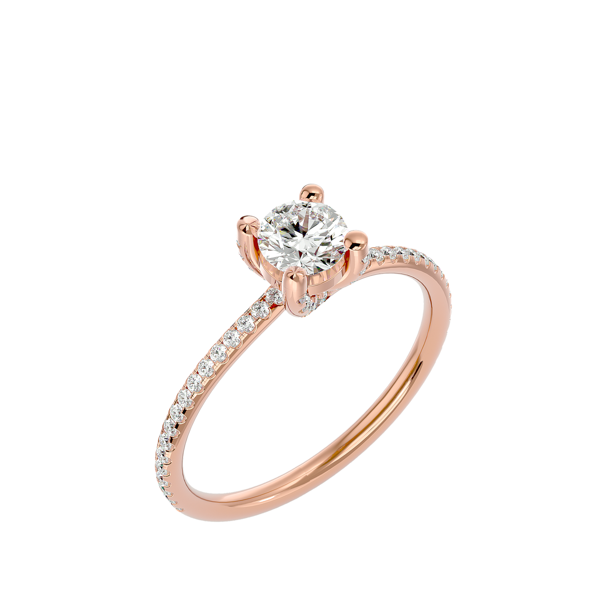 Antonella Round Solitaire Ring