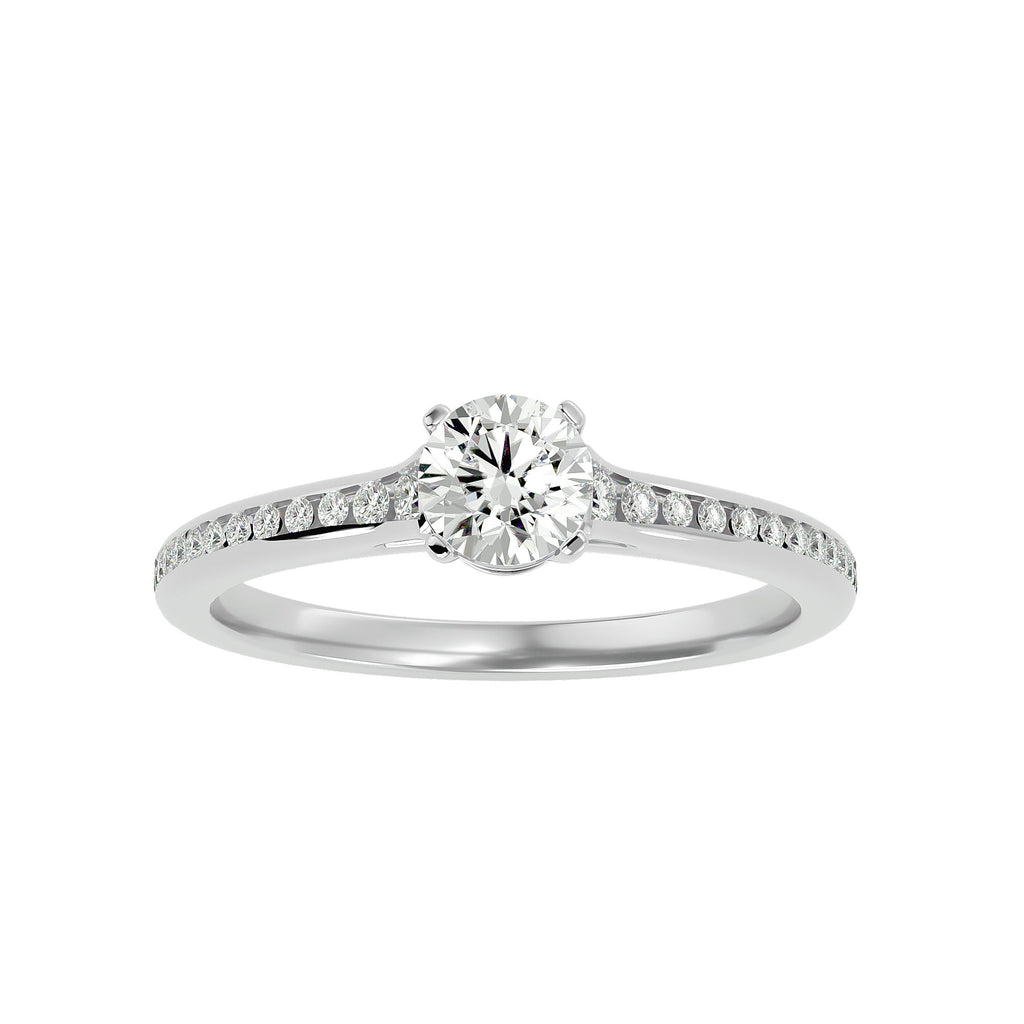 Aylin Round Solitaire Ring