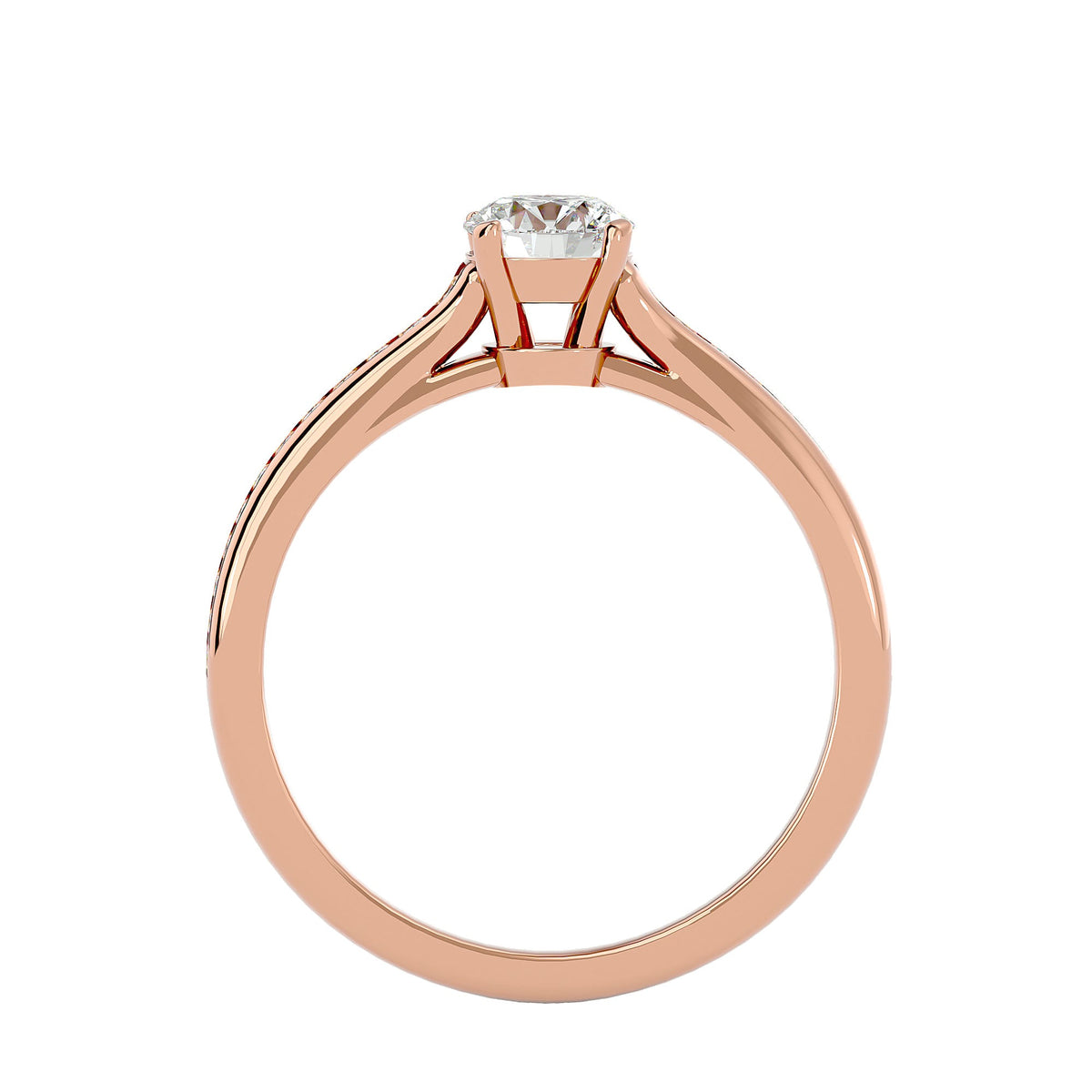 Aylin Round Solitaire Ring