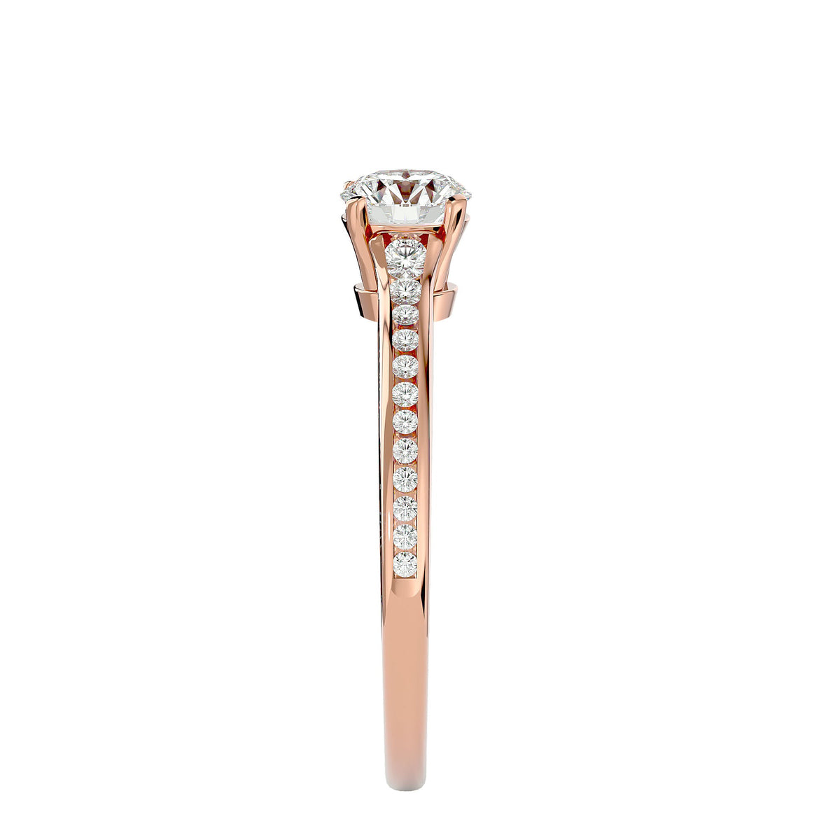 Aylin Round Solitaire Ring