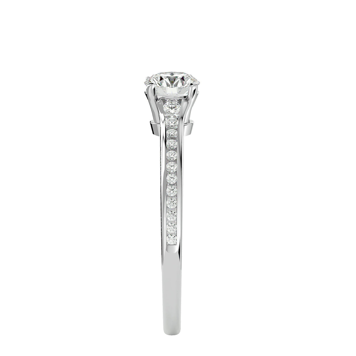 Aylin Round Solitaire Ring
