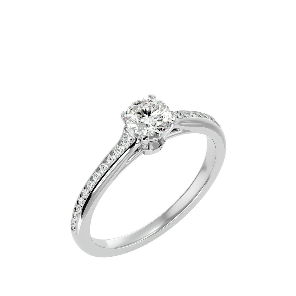Aylin Round Solitaire Ring