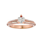 Liana Heart Solitaire Ring