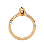 Liana Heart Solitaire Ring