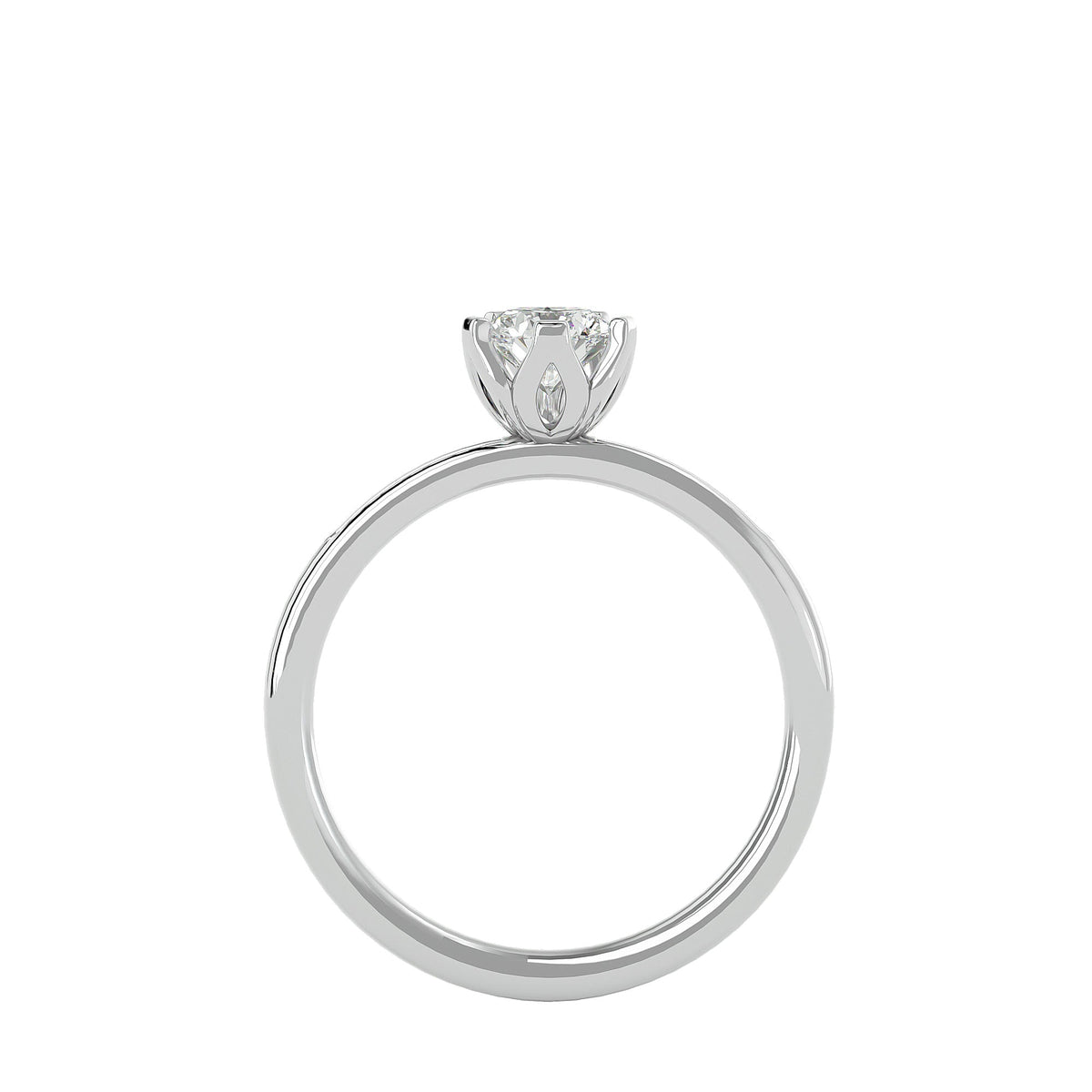 Oaklyn Round Solitaire Ring