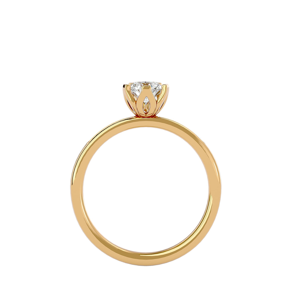 Oaklyn Round Solitaire Ring