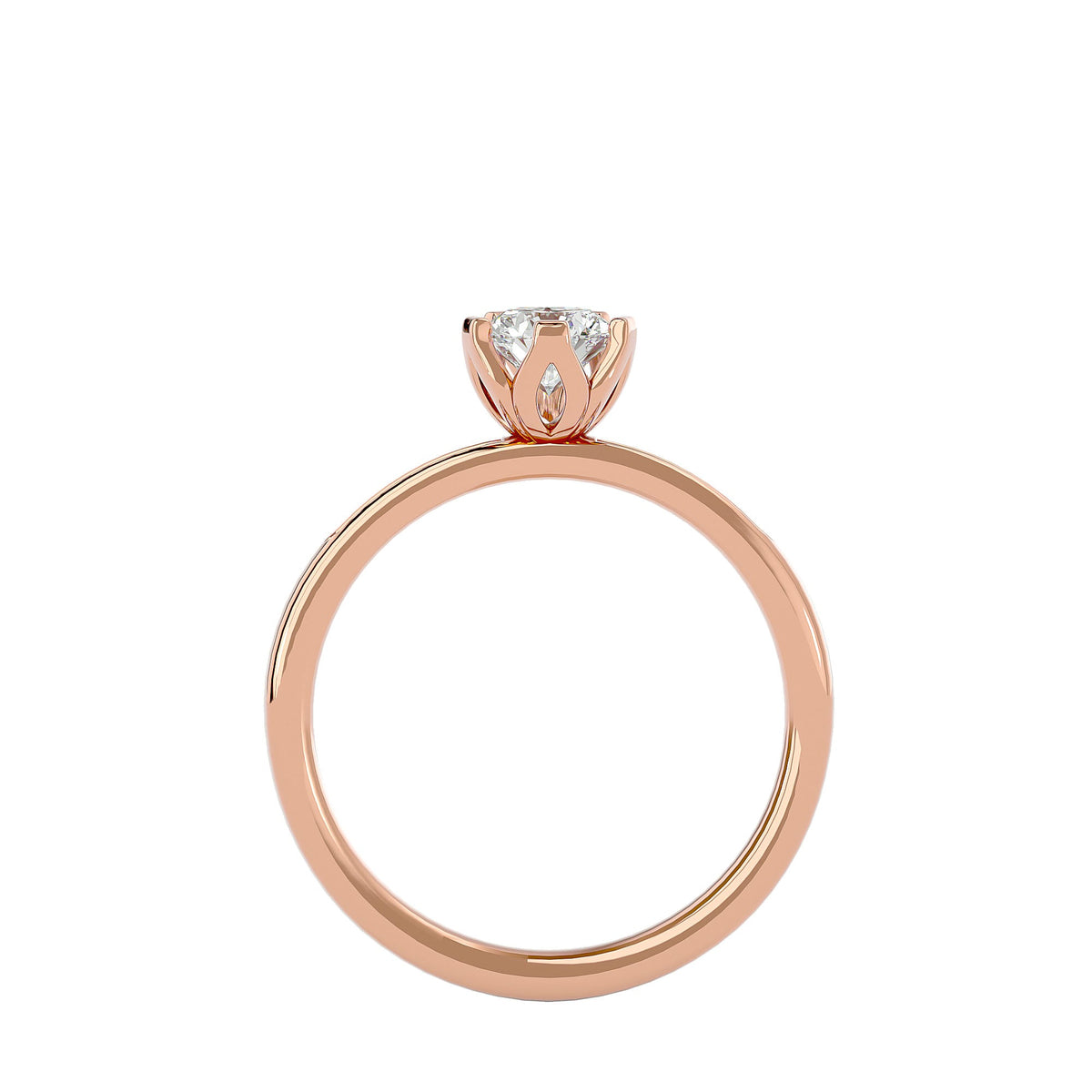 Oaklyn Round Solitaire Ring