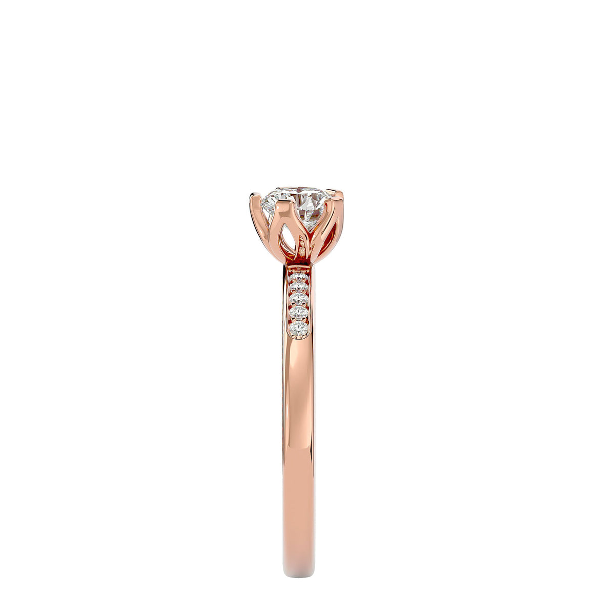 Oaklyn Round Solitaire Ring