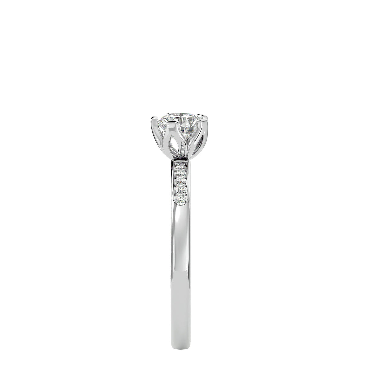 Oaklyn Round Solitaire Ring