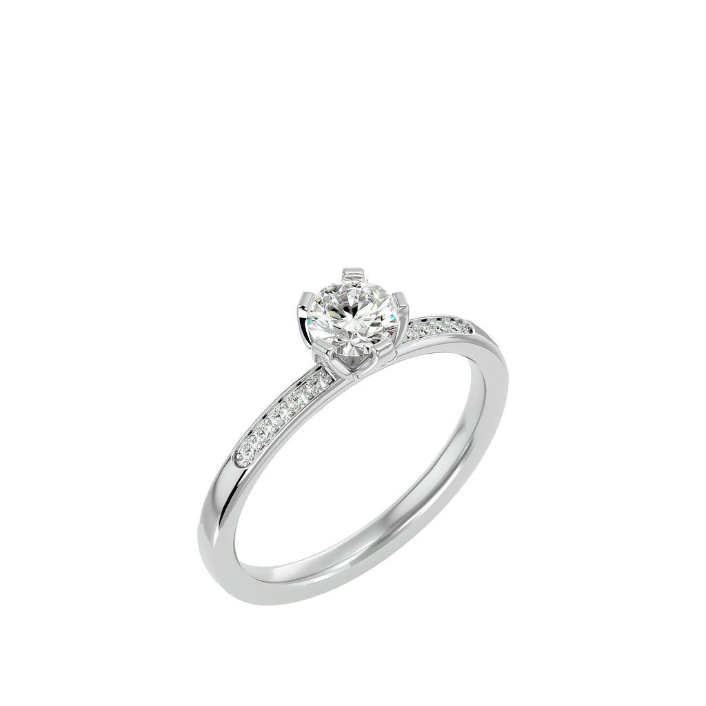 Oaklyn Round Solitaire Ring