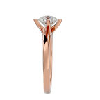 Della Round Solitaire Ring