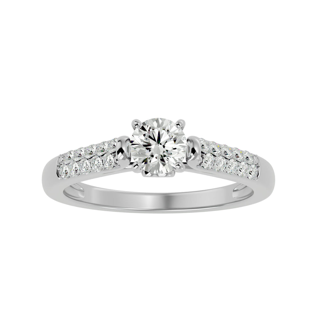 Maisie Round Solitaire Ring